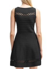 Crepe Knit Fit Dress